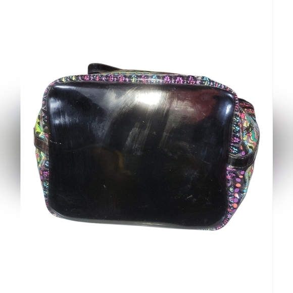 Sakroots Artist Circle Clear Fun Vinyl Summer Multicolor Tote Bag - Picture 5 of 8